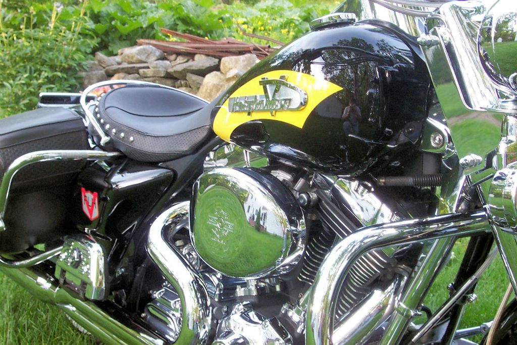 Harley Powder Coated Motorcycle